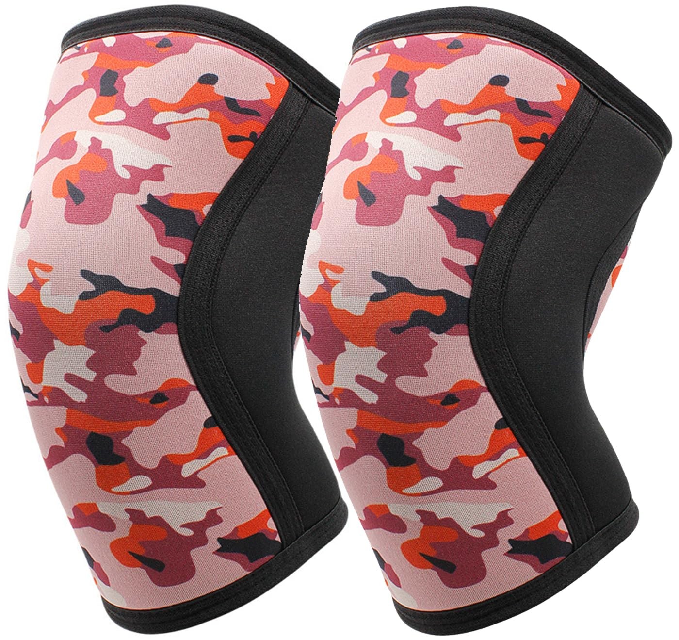 Knee Compression Sleeves for Men Women Weightlifting Knee Sleeves, 7mm Neopre...