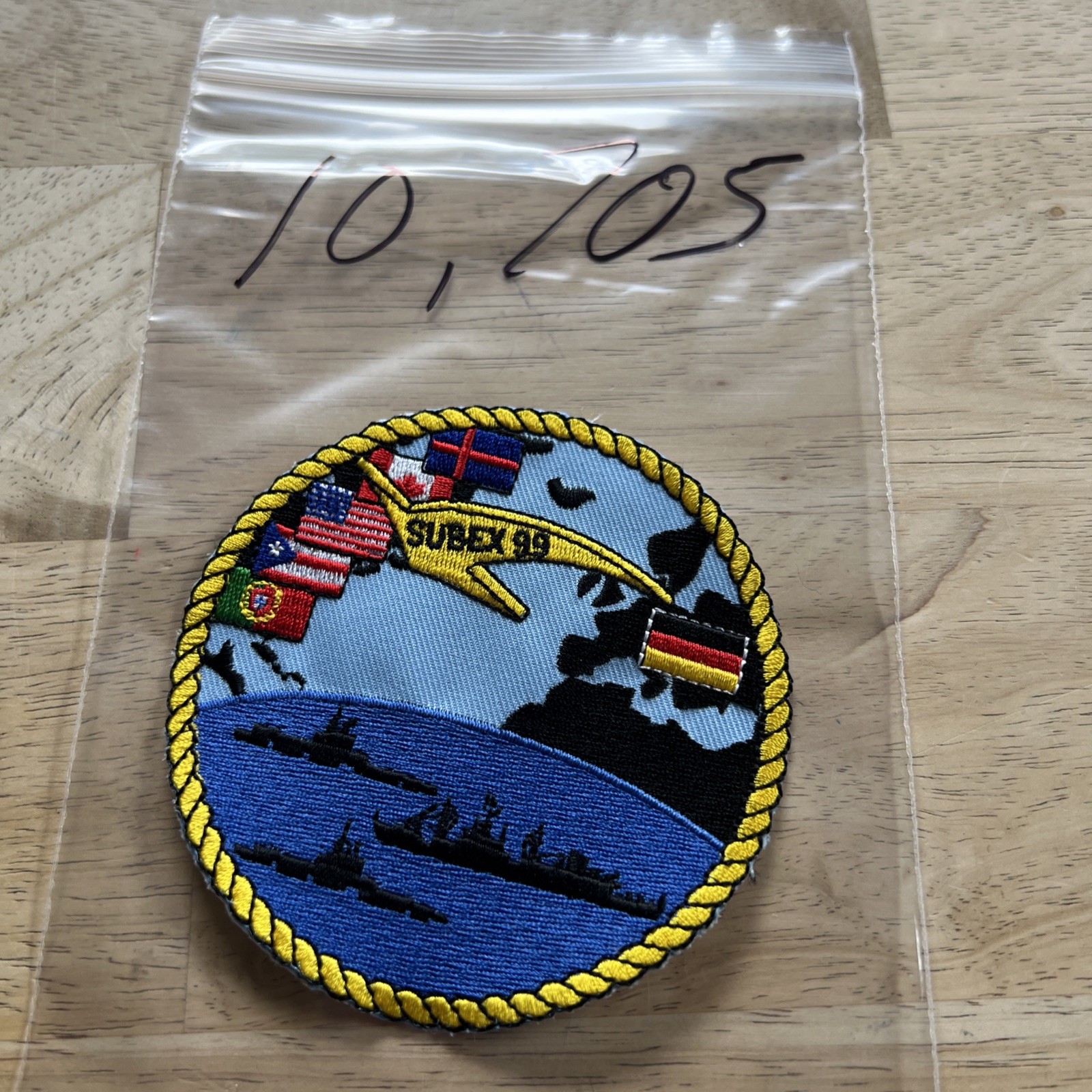 VTG MILITARY USN Subex 99 Patch