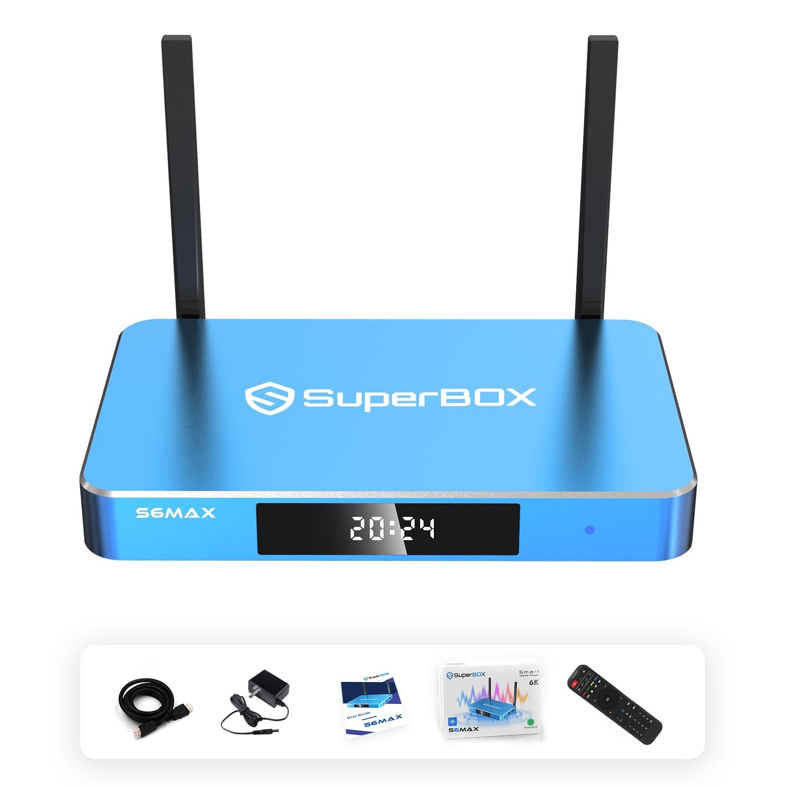 SuperBox S6 Max TV BOX - Authorized Distributor - Same Day Shipping