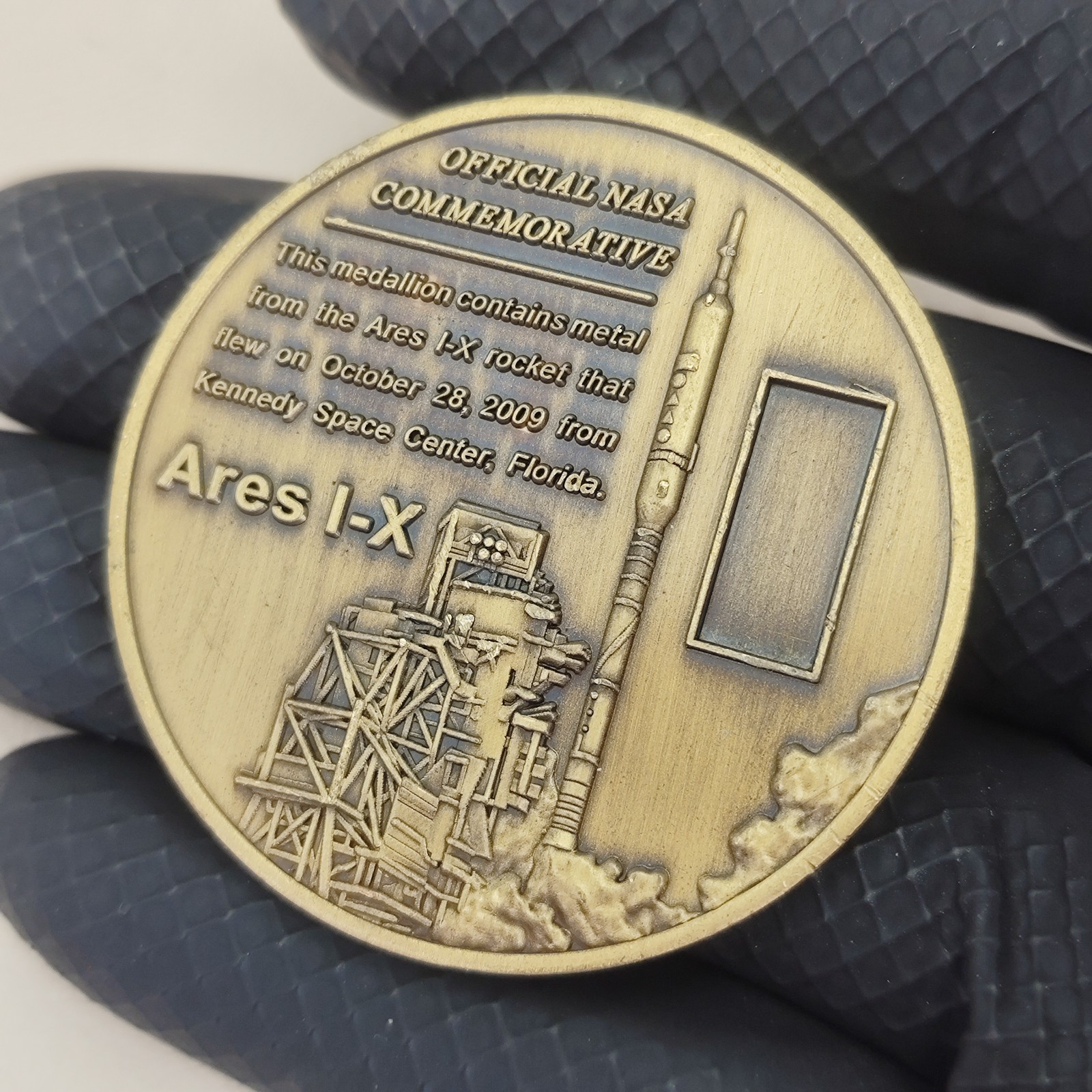 Development Flight Test Ares I-X Official Nasa Commemorative Challenge Coin