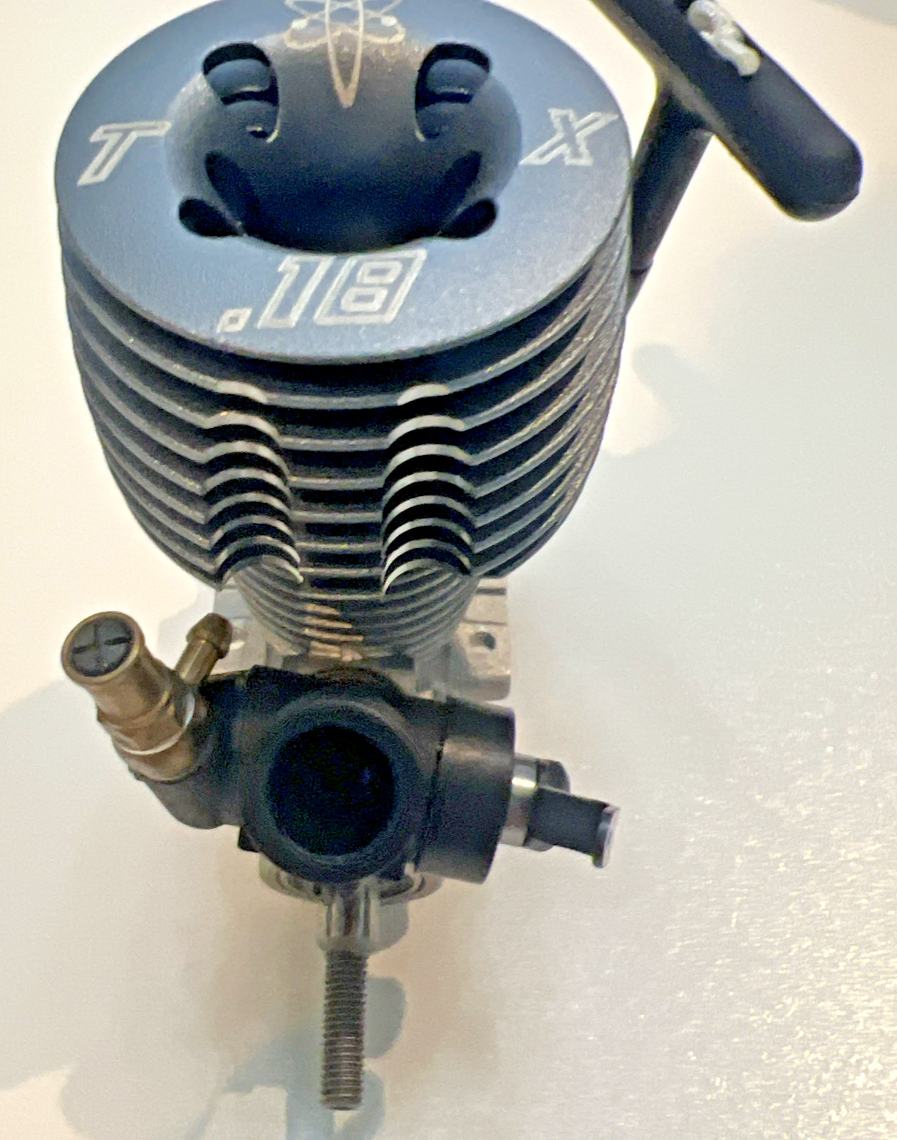 Sirio TX .18 Nitro Engine Compatible with Traxxas T-Maxx w/Header S18TXPTR New