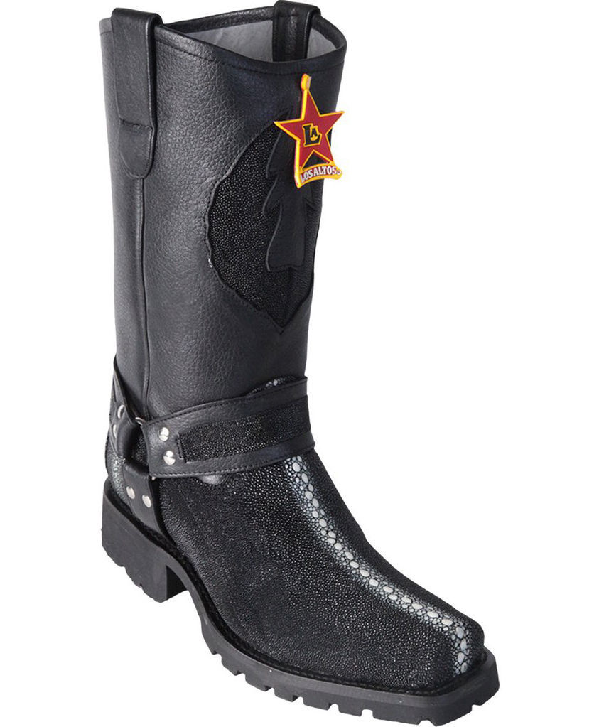 LOS ALTOS STINGRAY ROWSTONE MOTORCYCLE BIKER WESTERN COWBOY BOOT (EE+) 551105