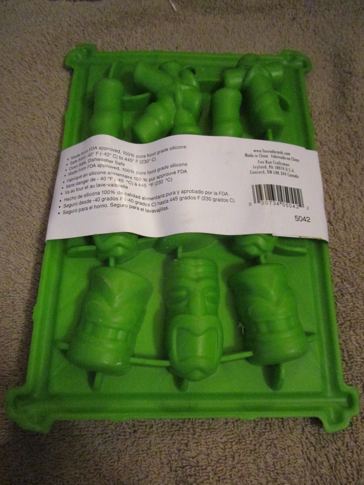 Tiki Mold Silicone Mold Ice Cube Tray Chocolate Mold