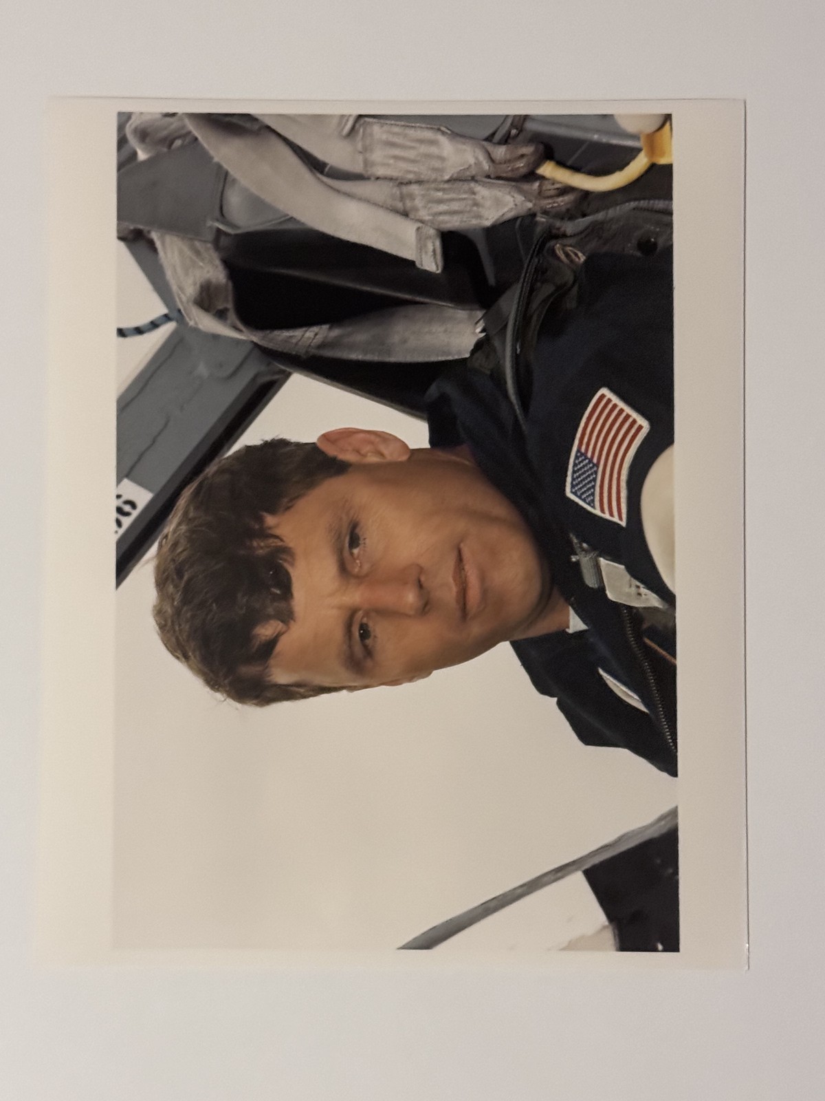 NASA STS-56 Pilot Steve Oswald Arrives for TCDT Press Photo