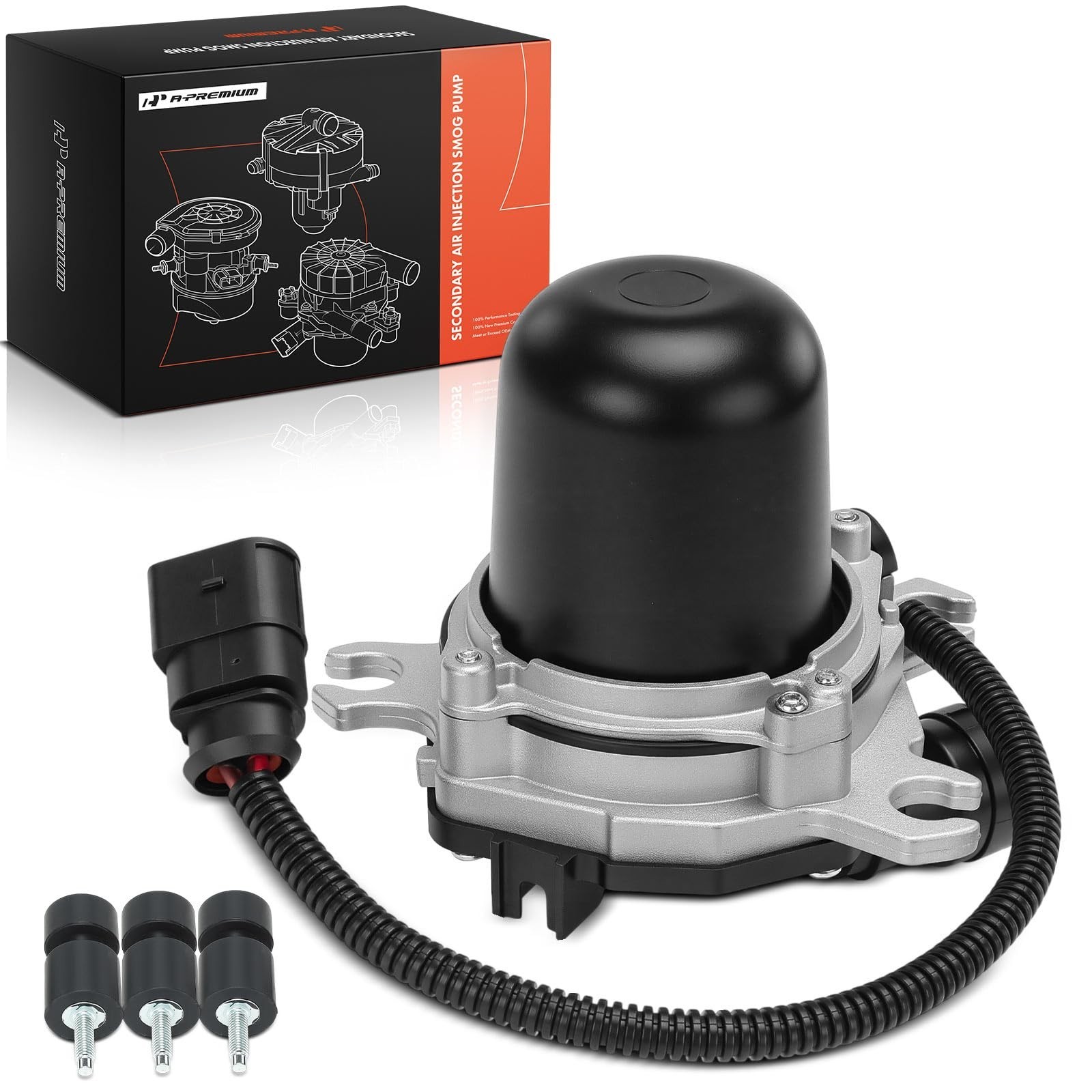 A-Premium Secondary Air Injection Smog Pump Compatible with Volkswagen Jetta ...