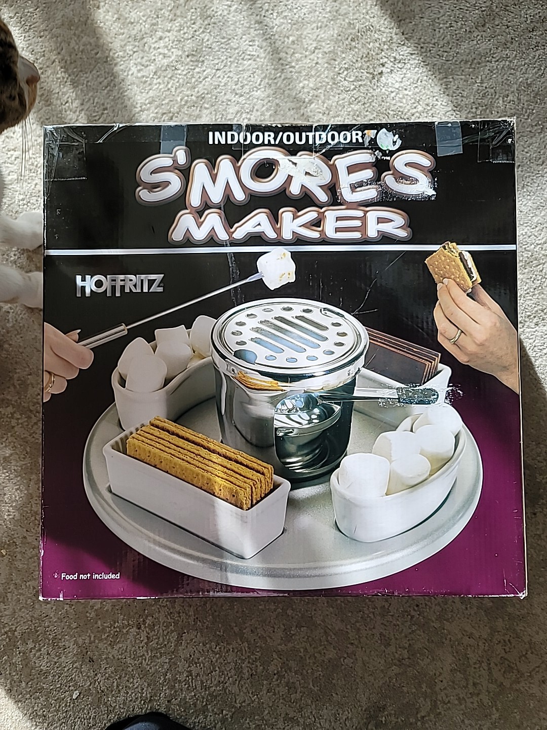 Hoffritz S‘more Maker Kit & Set, For Indoor-Home/Outdoor-Camping, Family Fun!