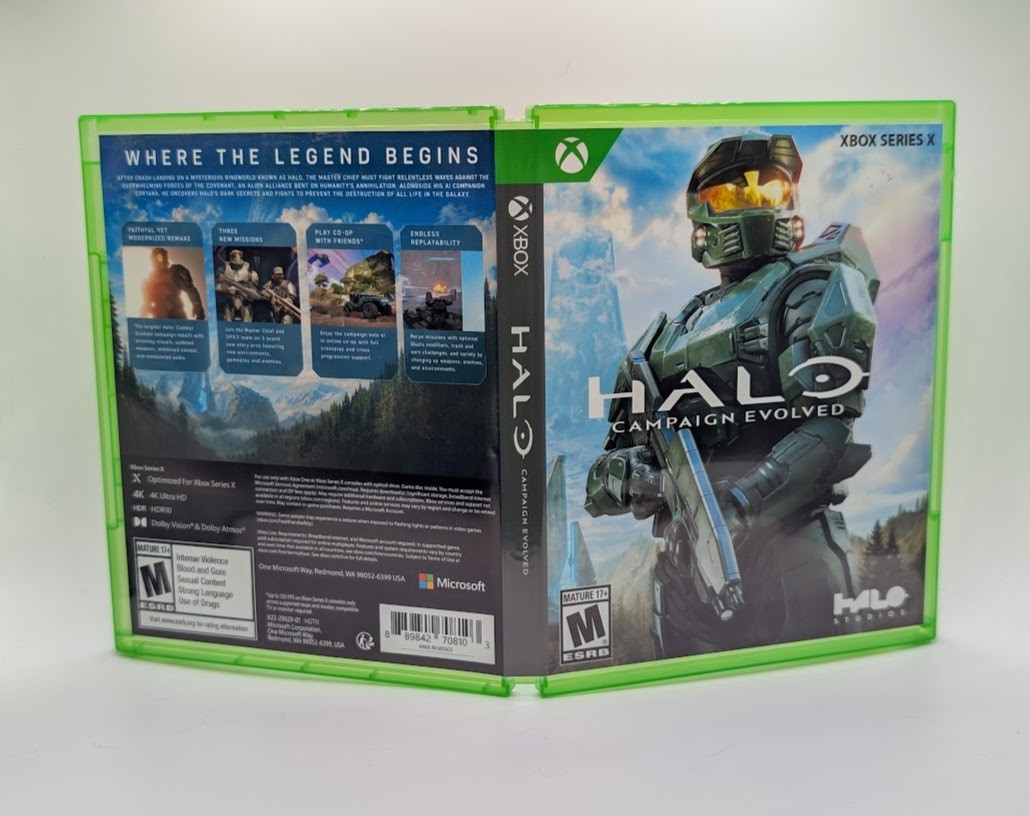 Halo Campaigned Evolved Xbox Edition - Xbox Series X Empty Game Case (No Game)