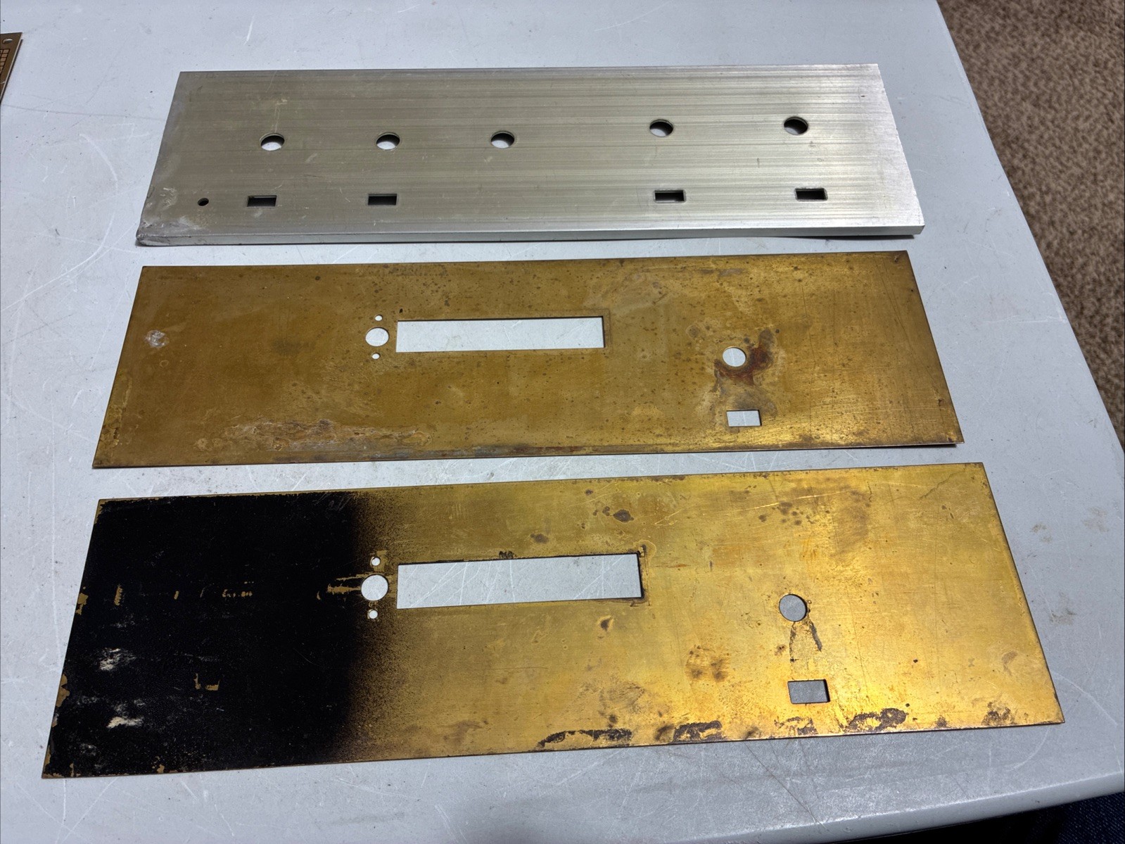 3-Dynaco Face Plates