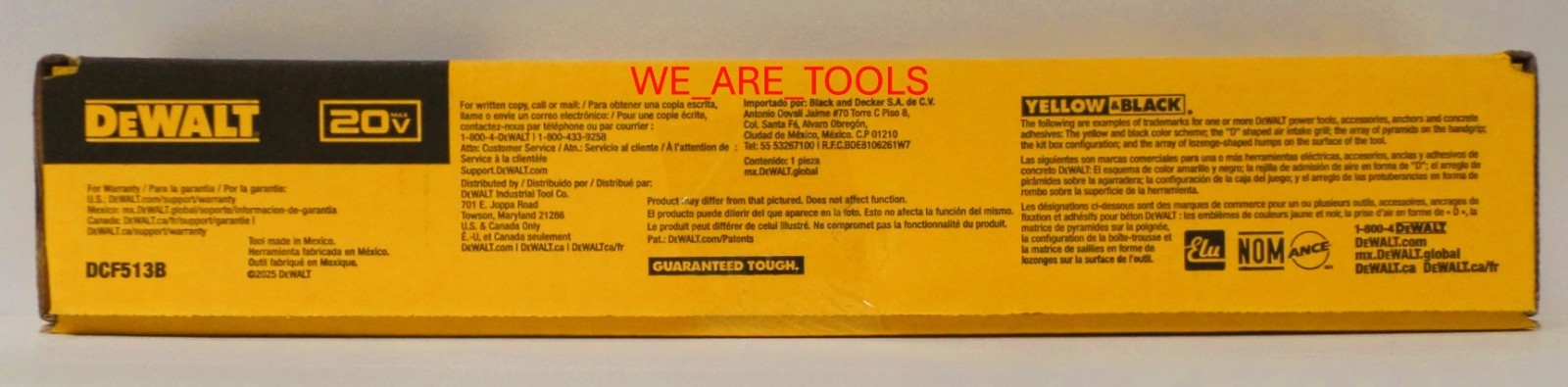 Dewalt DCF513B ATOMIC 20V MAX Cordless 3/8" Ratchet 20 Volt Cordless