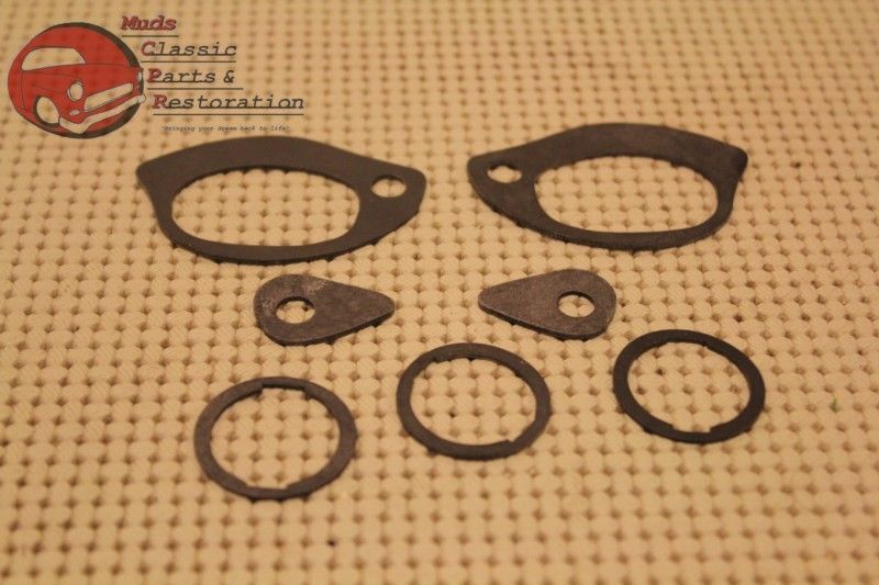 64-72 Chevy Outside Exterior Door Handle Door Locks Trunk Lock Gaskets Pads
