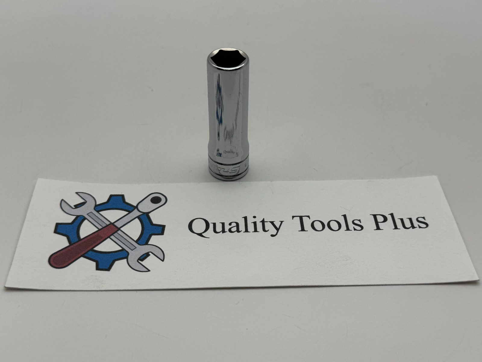 Snap-On NEW SFS141 3/8" Drive 6-Pt SAE 7/16" Flank Drive Deep Socket