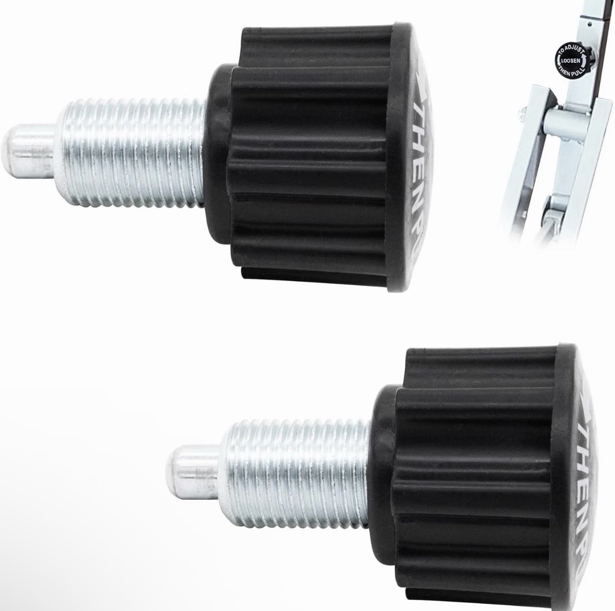 M16 Pull Pin Knob 2PCS Spring Adjustment Fitness Pop-up Knob Exercise Bike Repla