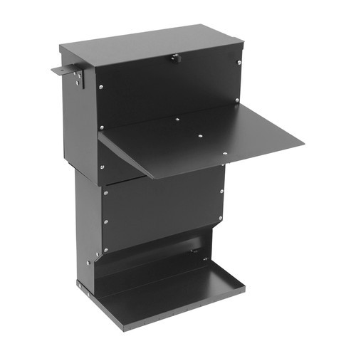 Hanging Automatic Deer Feeder with Lid Gravity Feeders Box Outdoor Weatherproof