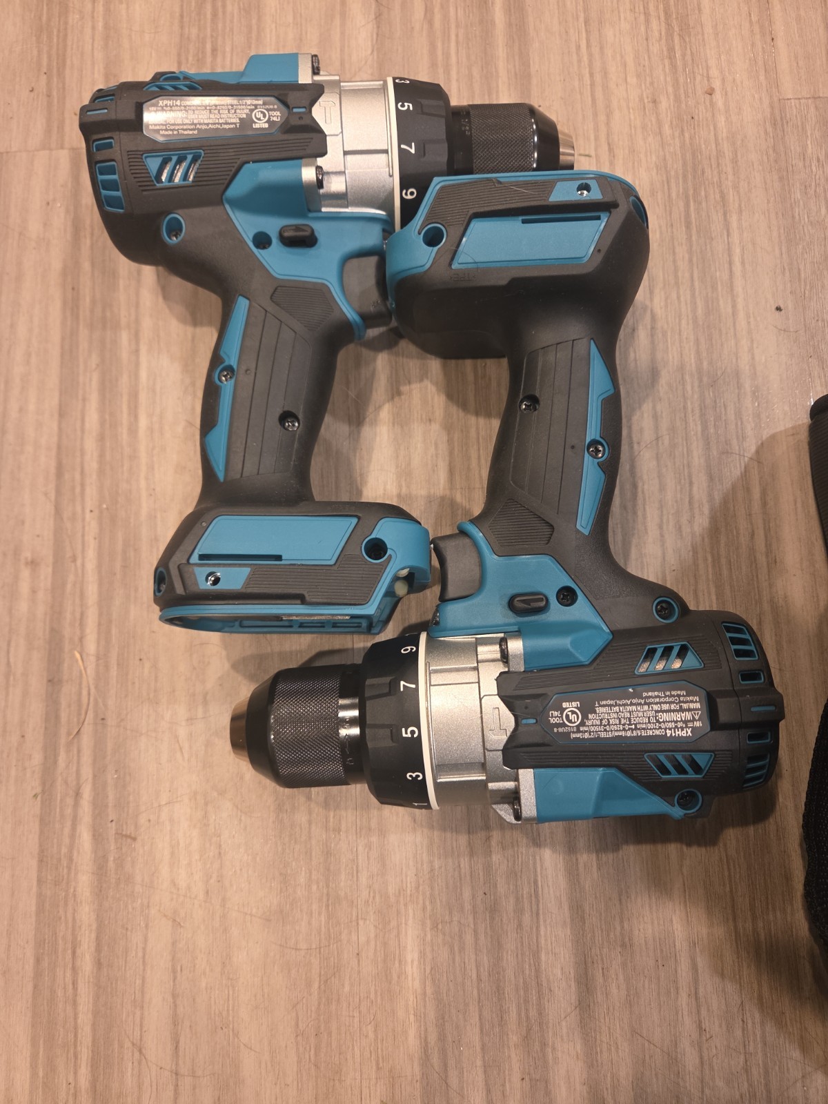 2 pack xph14z makita 18v lxt hammerdrill/driver With Bag And Handles