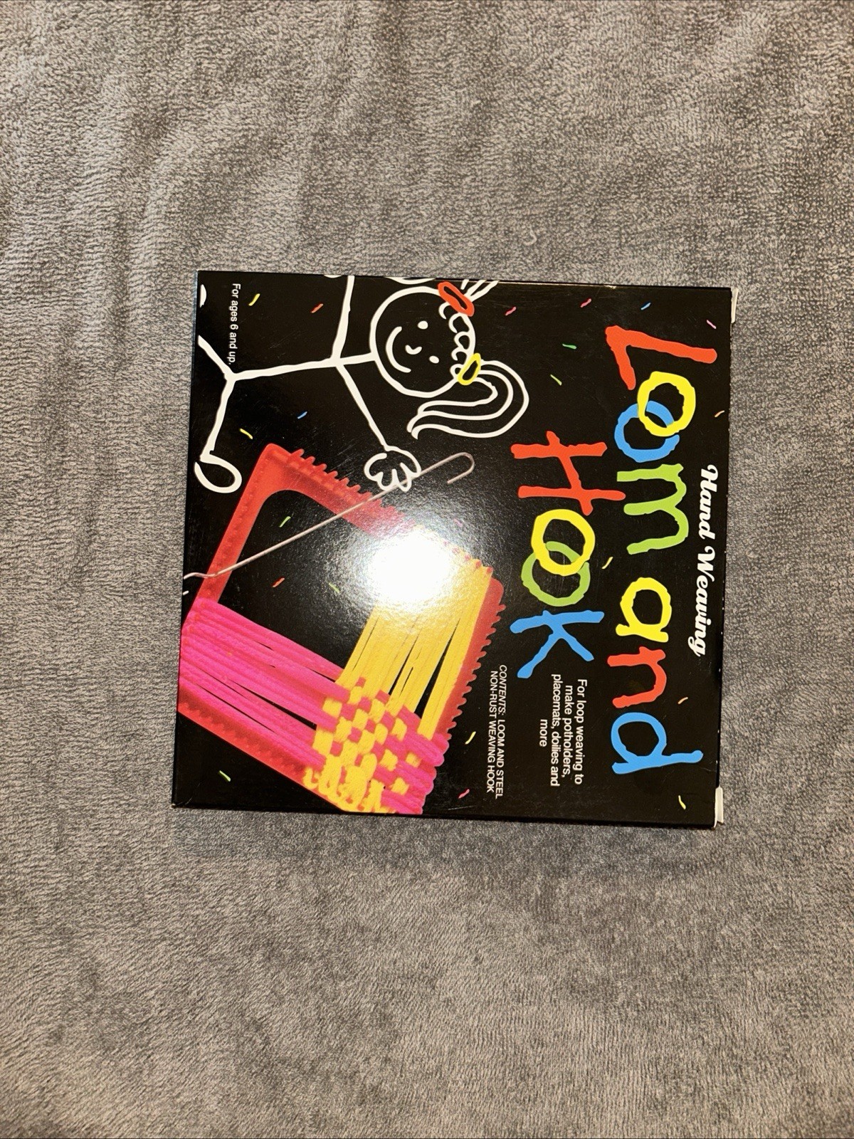 Wool Novelty Hand Weaving Loom & Hook-