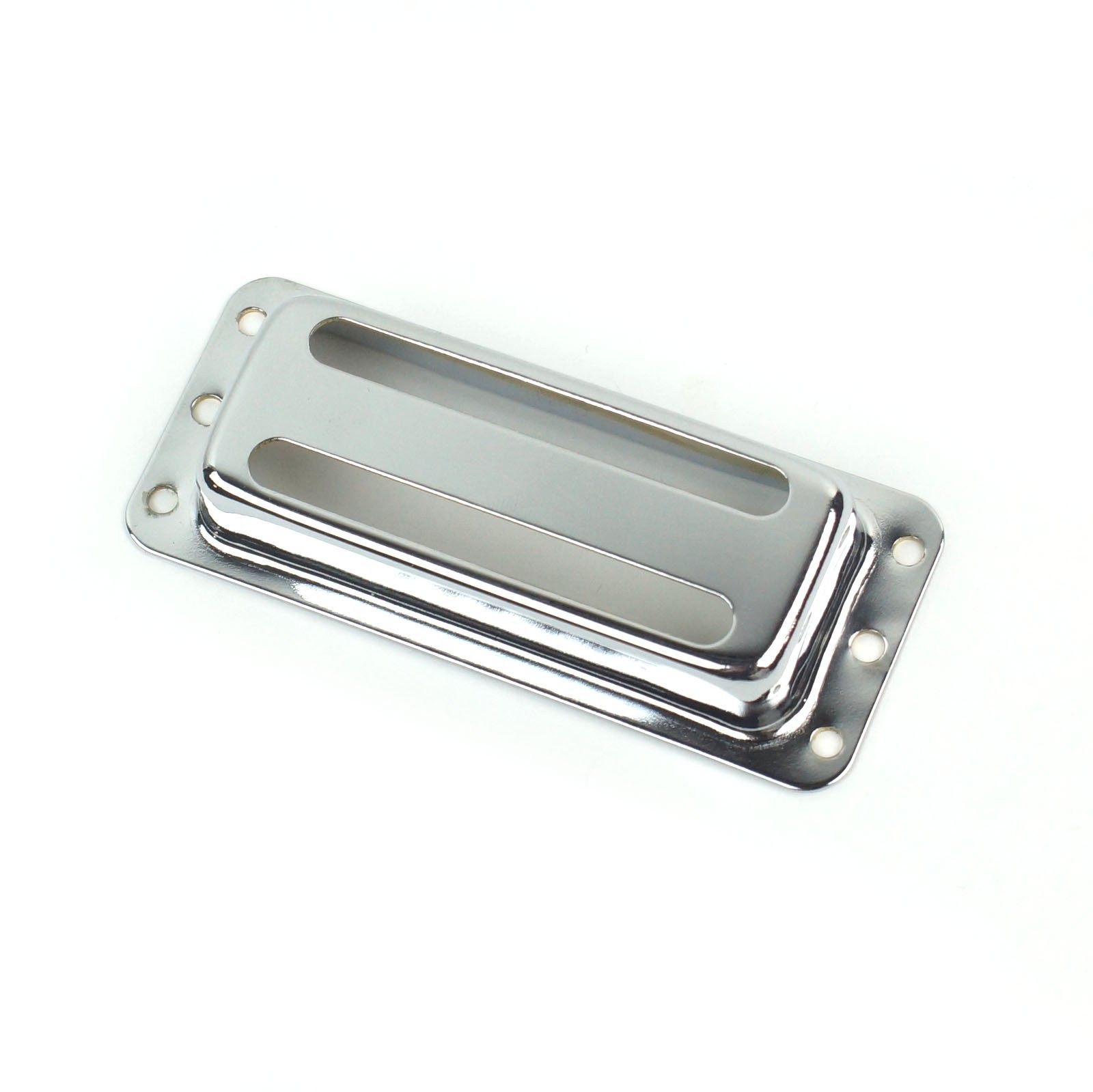 Two slot "Gold Foil" deArmond harmony Style Pickup Cover,Chrome (1)