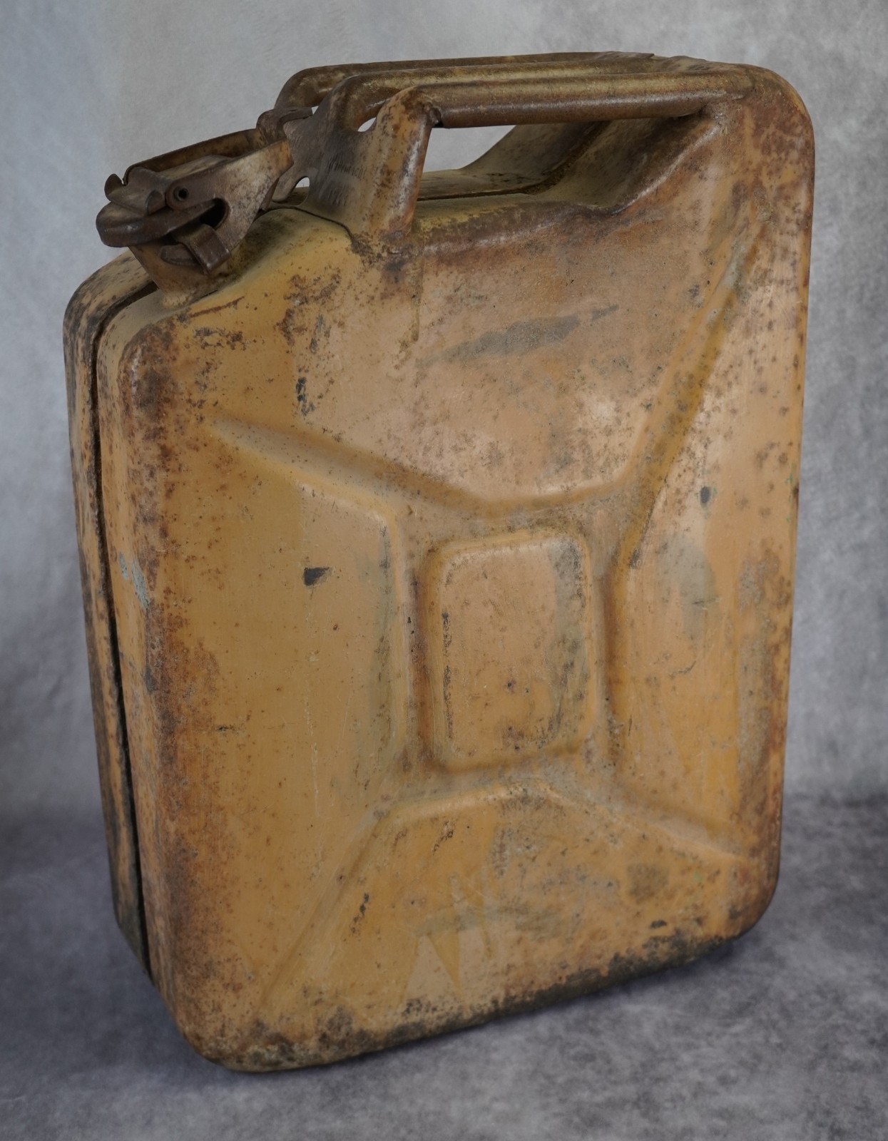 WW2 German Tropical Camo Wehrmacht Jerry Can Canister afrikakorps tan EMPTY DAK