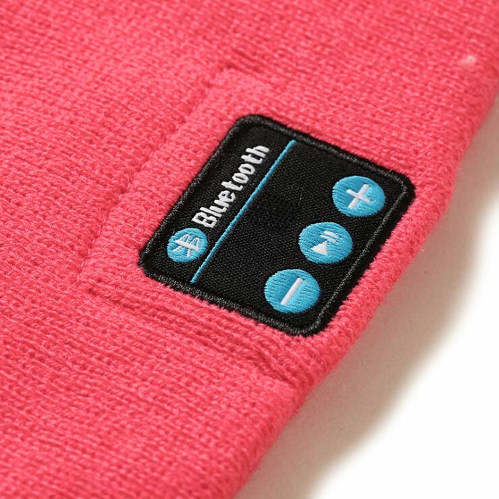 Soft Beanie Hat Warm Headset Headphone Speaker Mic Wireless Bluetooth Smart Cap