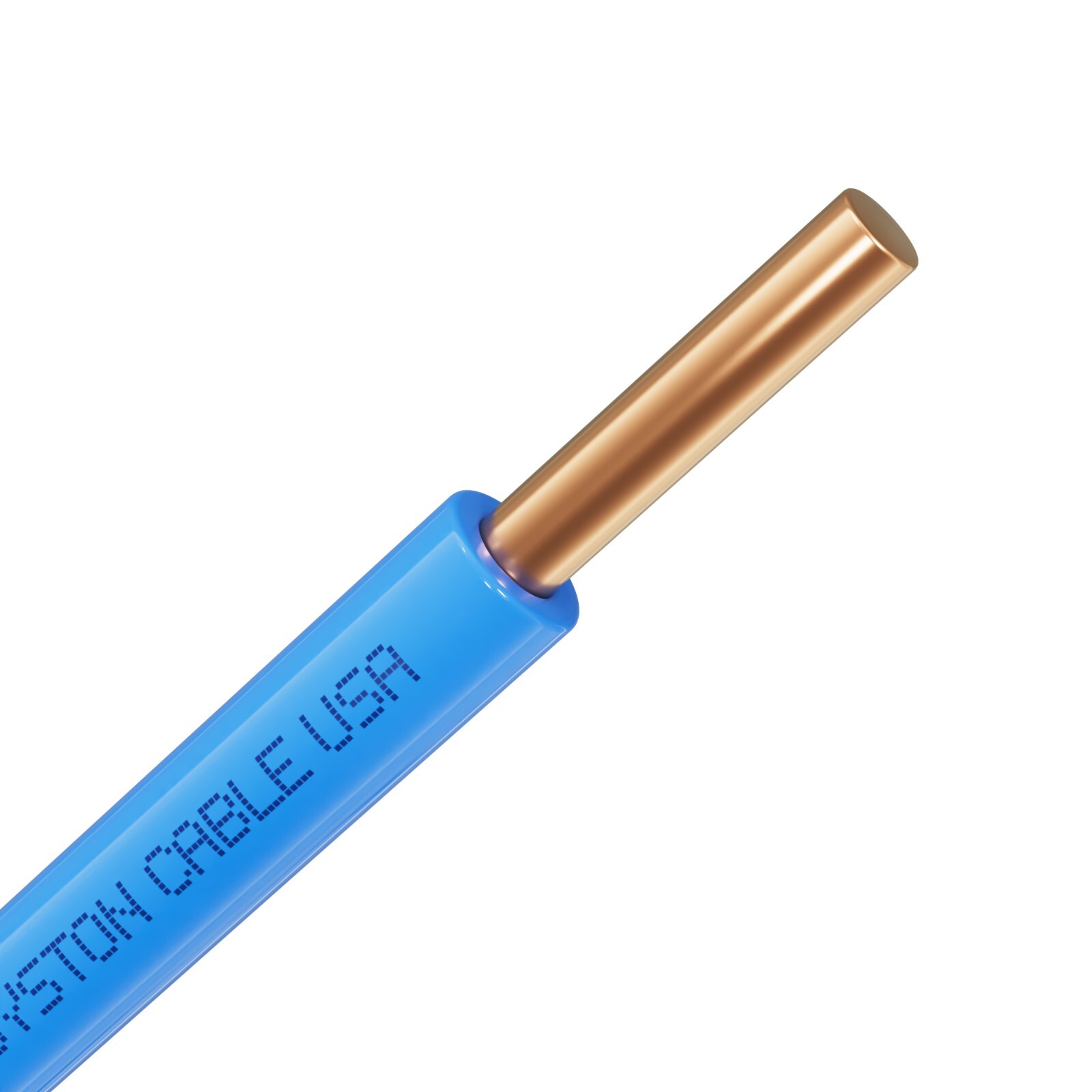 Syston 14 AWG Copper Tracer Wire Direct Burial To Locate Underground Water Pipes