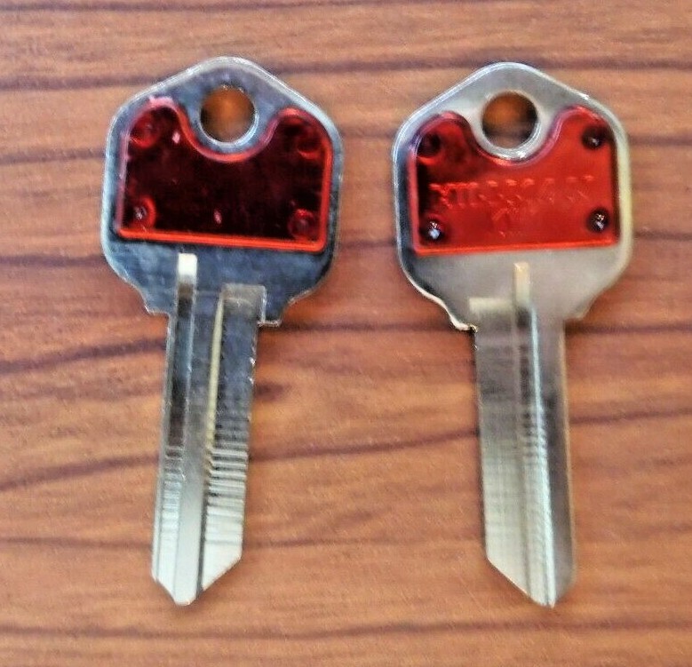 Kwikset KW1 Key Blanks(2) Red By Hillman