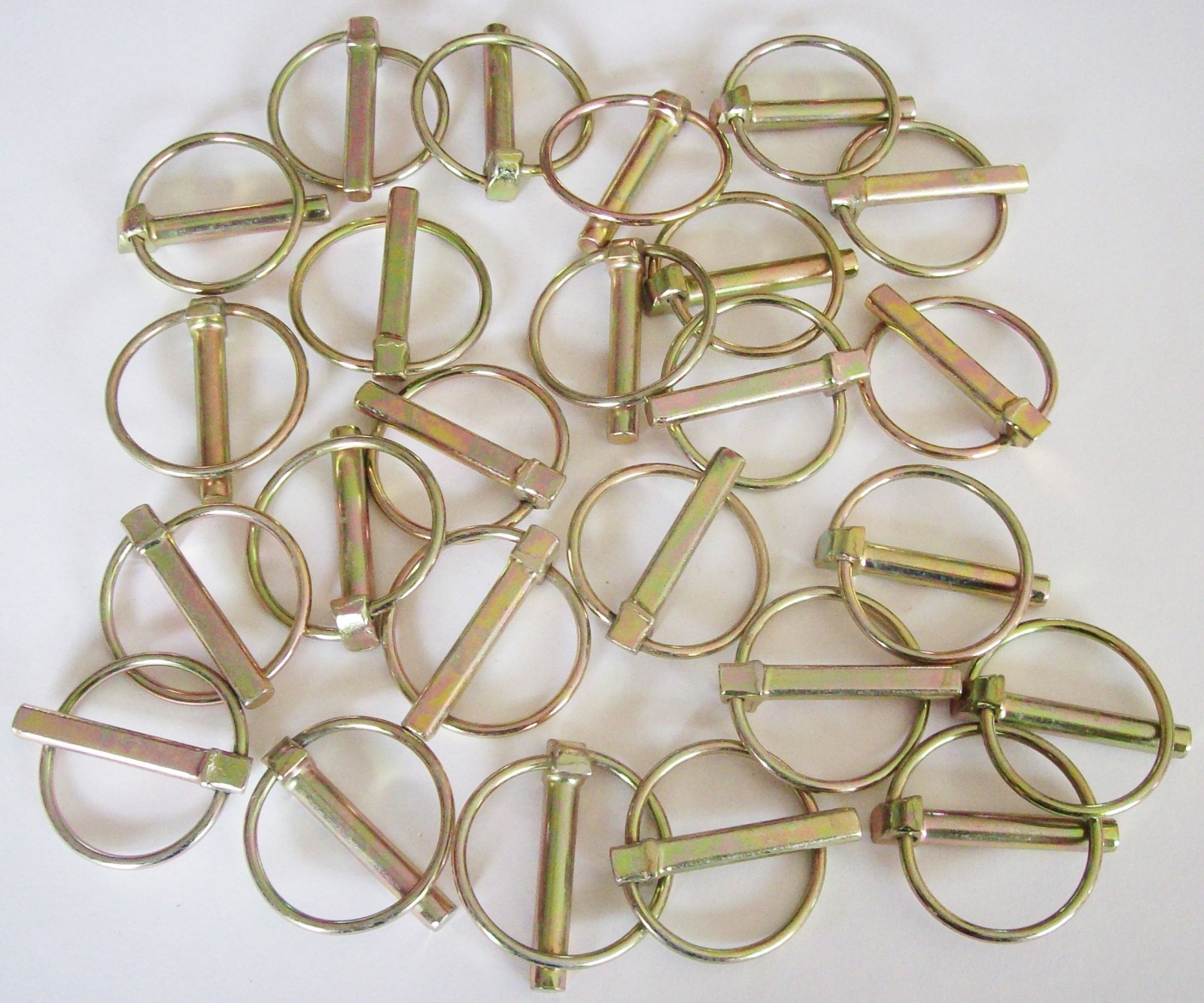 100 GOLIATH INDUSTRIAL 5/16" LYNCH LINCH PIN 3 POINT HITCH CLIPS TRACTOR LP516