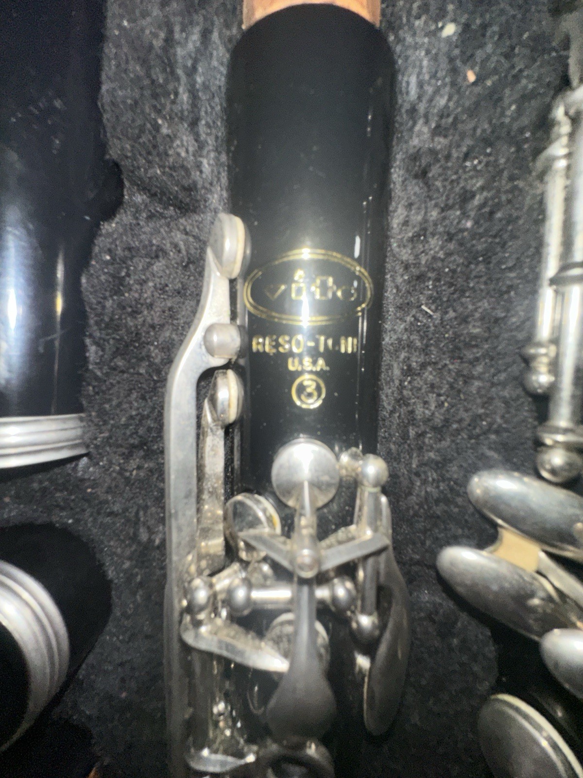 Vito Reso-Tone III USA Bb Clarinet w/ Hard Case Student Band Instrument
