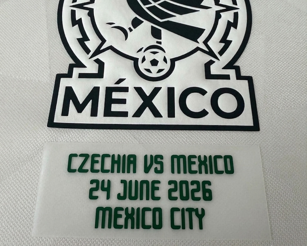 Mondial 2026 MEXICO vs CZECHIA Match Details Mexico City Patch Badge