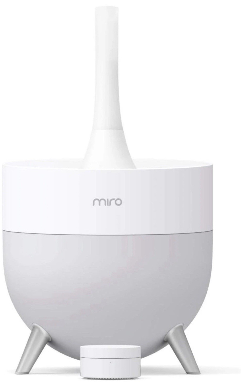 Miro NR08M Ultrasonic Tabletop Humidifier White Easy Clean Removable
