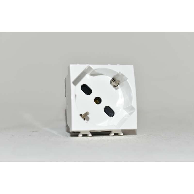 ABB Claire 2CSK1109CH Sortie 2P+T 16A Bivalent Bipasso Schuko Type P30/P17