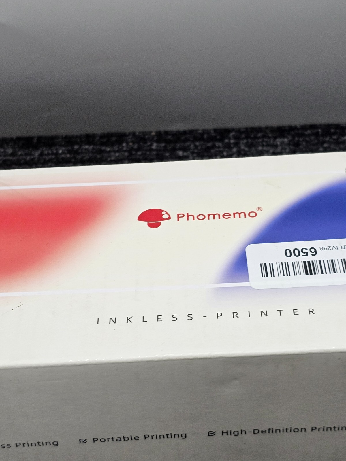 Phomemo P-M832-BK-SNH-1SET Portable Printer Inkless Printer Bluetooth Black