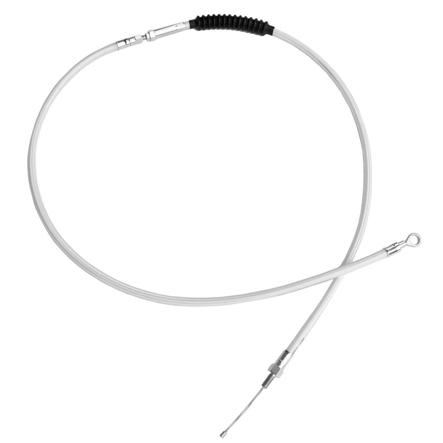 67" Stainless Steel Clutch Cable for Harley Heritage Softail Rocker FXS FLSTN