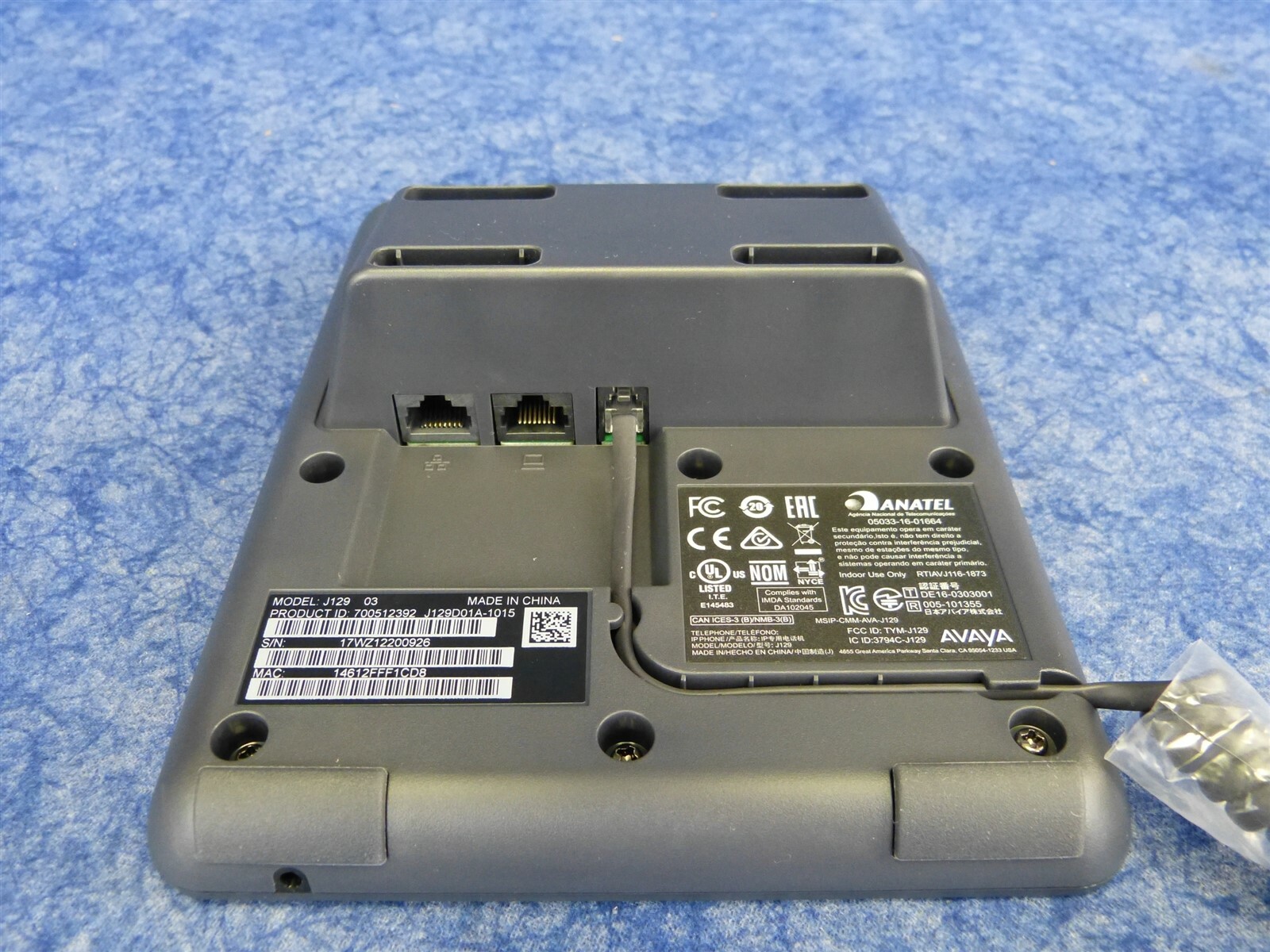 Avaya J129 VoIP IP Phone - Basic POE (K11)
