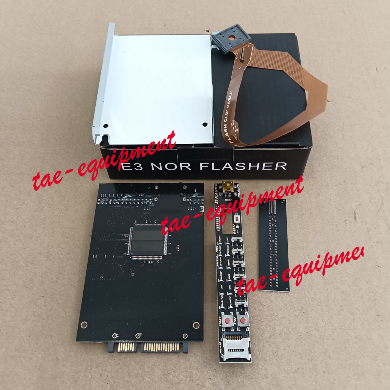 New E3 Nor Flasher E3 Paperback Edition Downgrade Tool One Year Warranty