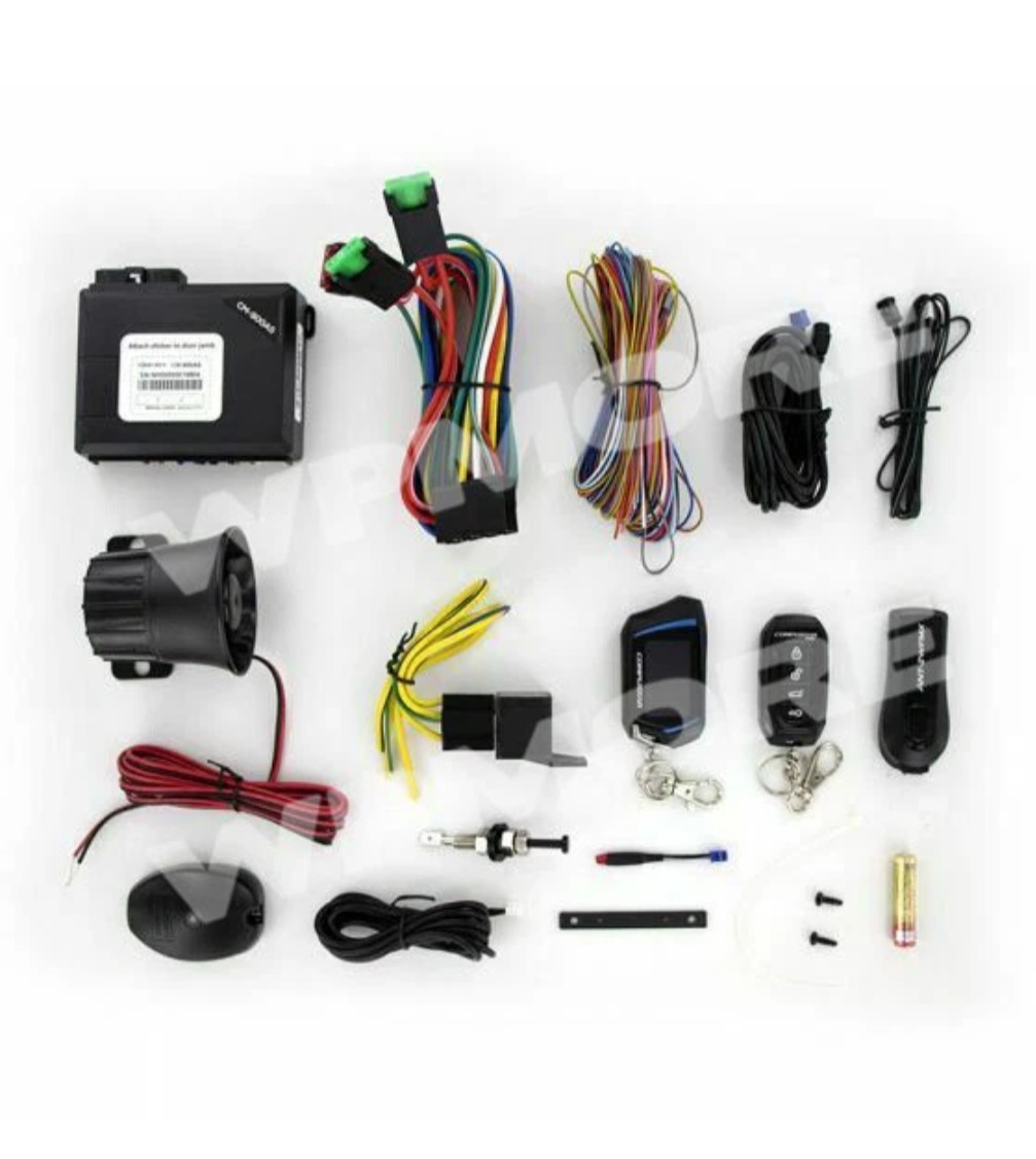 Compustar CS7900-AS All-in-One 2-Way Remote Start Alarm Bundle w/ 3000 ft Range