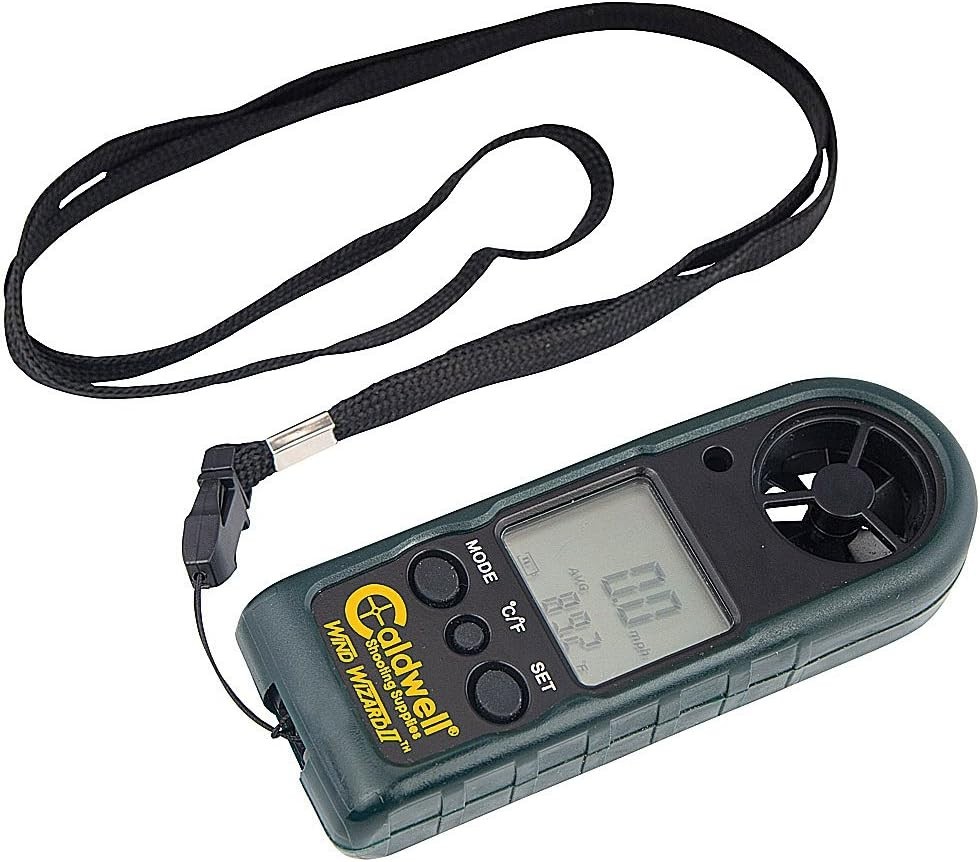Wind Wizard II Compact Wind Meter - Accurate Readings for Hunters & Shooters