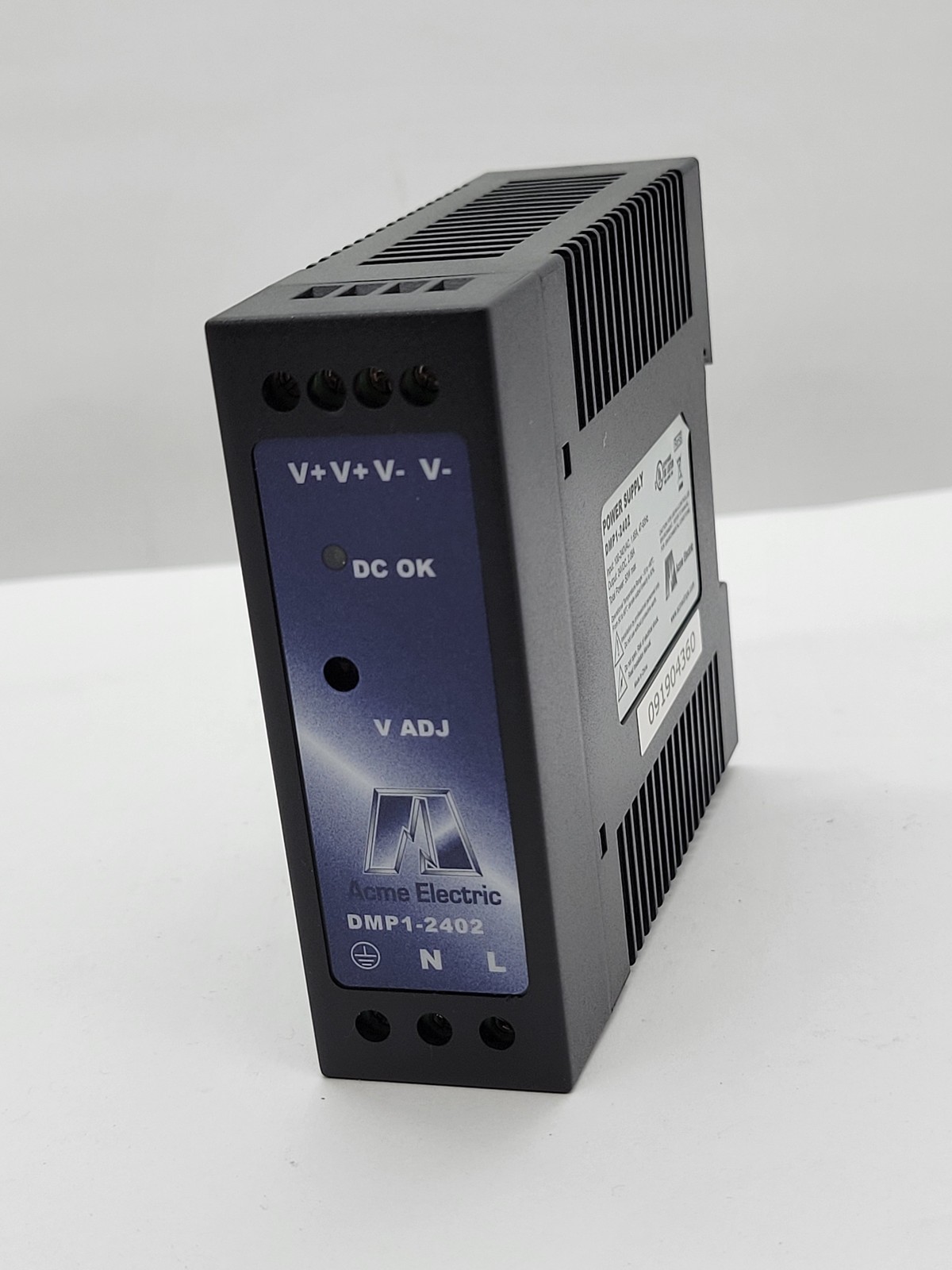 Acme Electric DMP1-2402 Power Supply 100-240V 1.65A 47-63Hz 50W DIN Mount