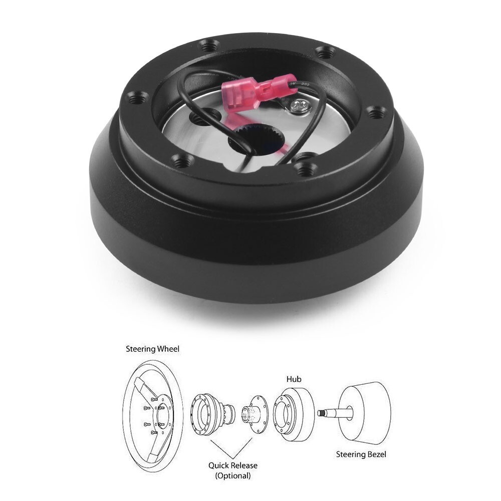 Steering Wheel Short Hub Adapter Kit For Nissan 240SX 240SX 300ZX Skyline Altima