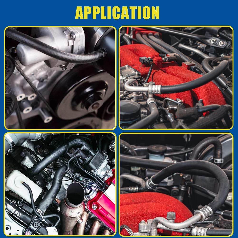 3/4 Transmission Oil Cooler Hose - J1532 Power Steering Hose Black 3/4 10FT