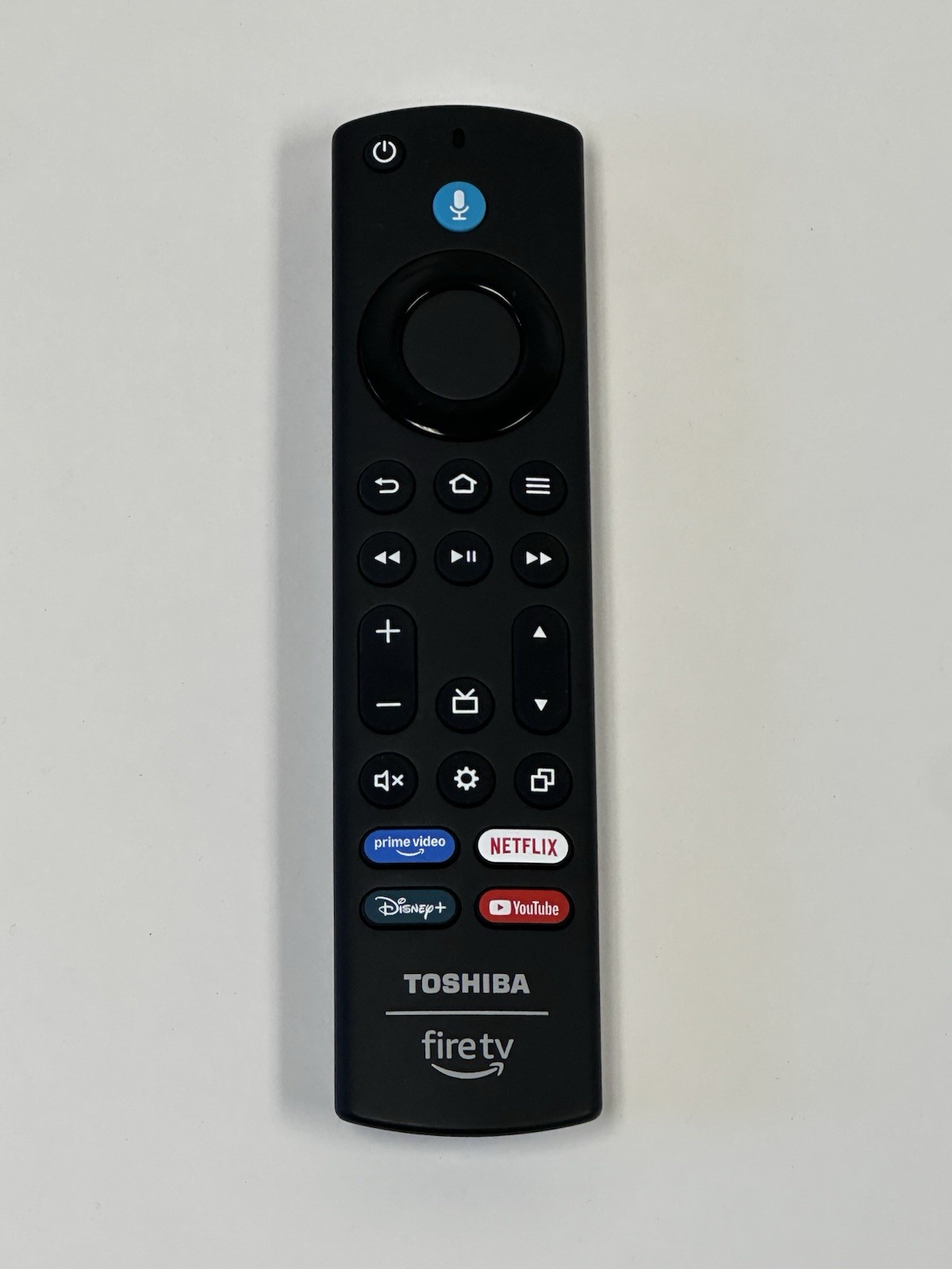 Toshiba Fire TV Voice Remote Control Prime Video Netflix Disney YouTube Original