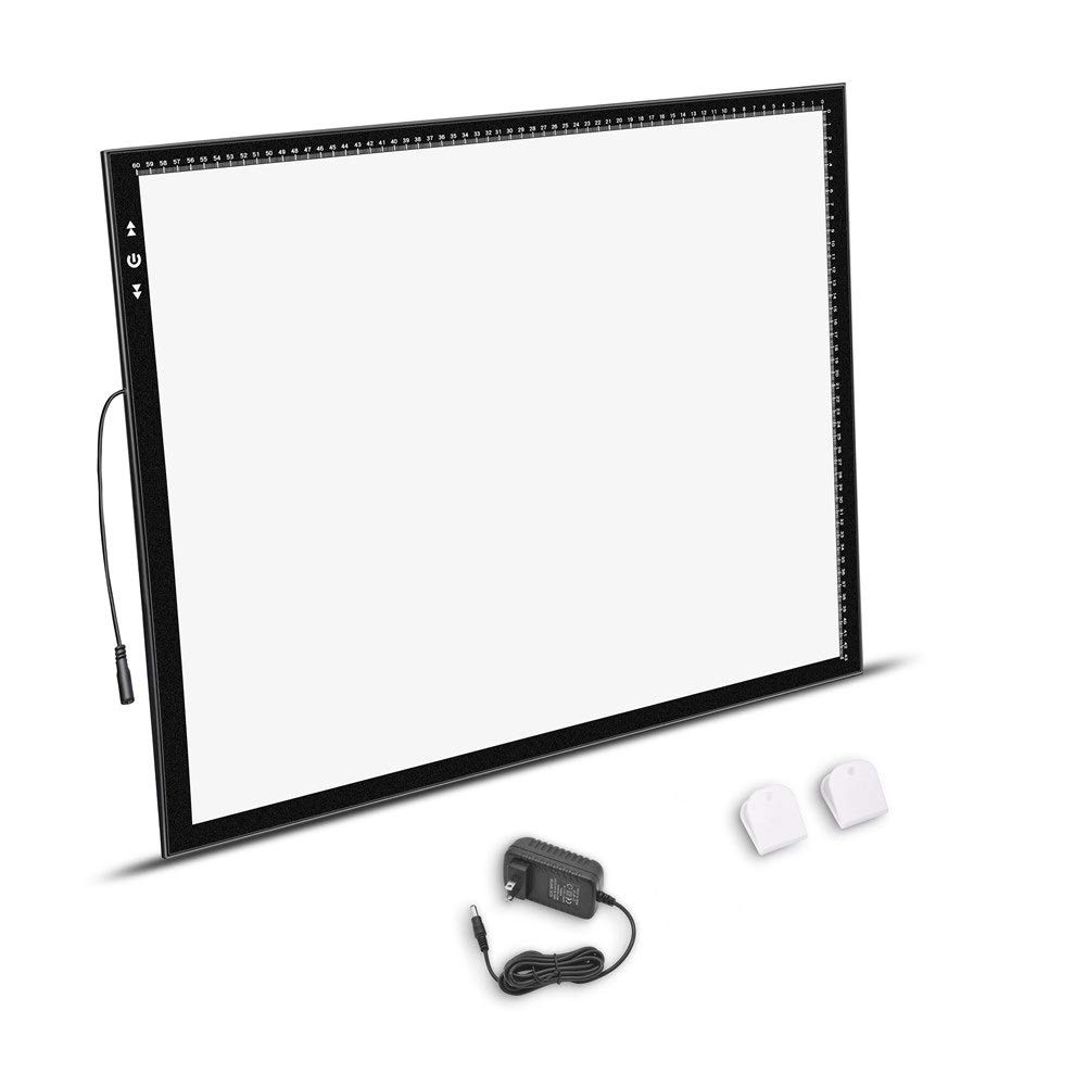 HSK A2 LED Artist tracing Light Box Copy Table, Adjustable 05 - A2, BLACK