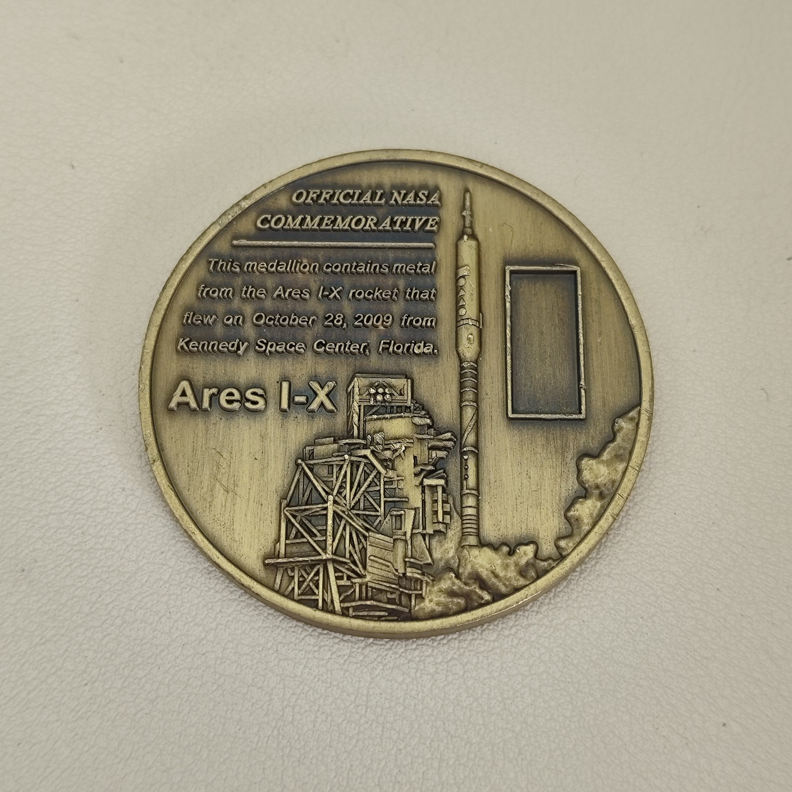 Development Flight Test Ares I-X Official Nasa Commemorative Challenge Coin