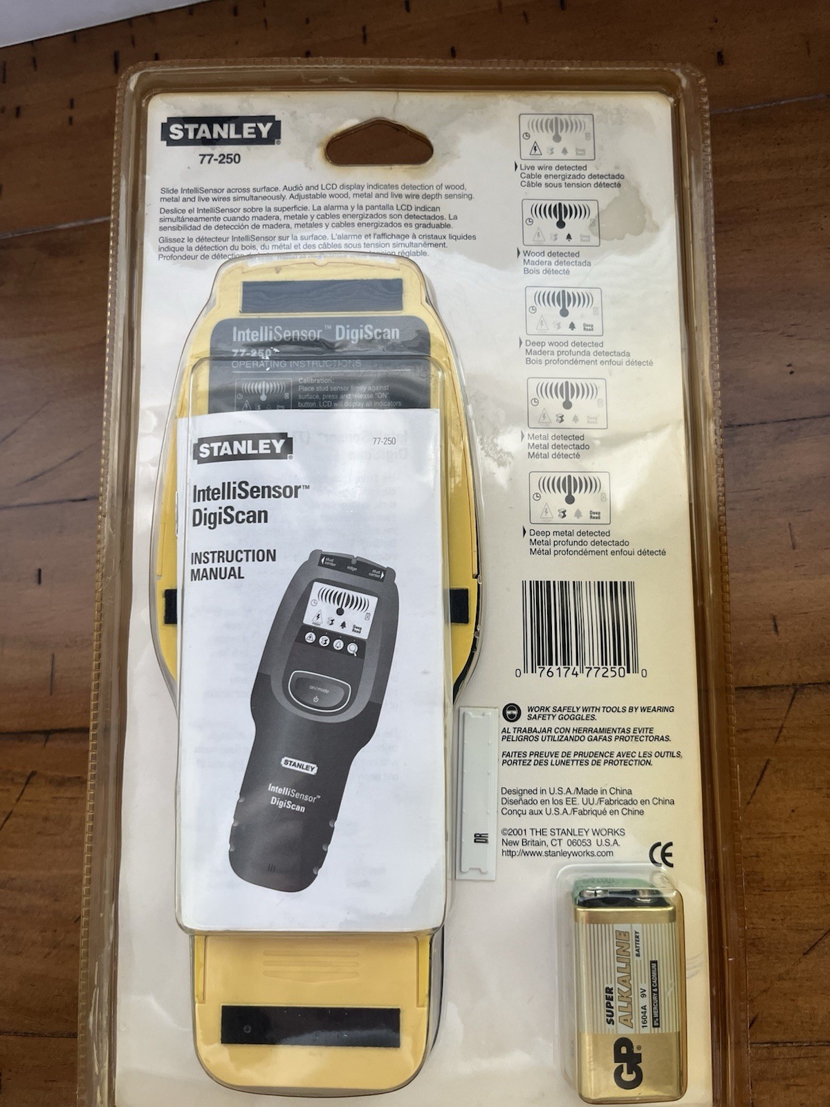 Stanley IntelliSensor DigiScan Stud Sensor 77-250 — New Factory Sealed