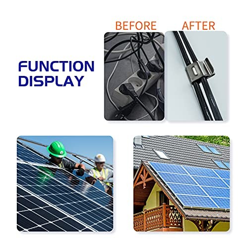 Solar Panel Cable Clips Photovoltaic Cable Clips Trailer Frame Wire Clamp |