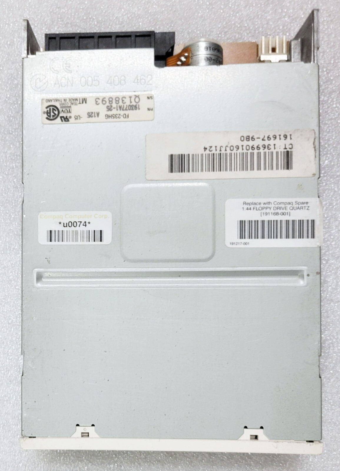 TEAC FD-235HG 1.44Mb 3.5" Internal Floppy Disk Drive, Beige