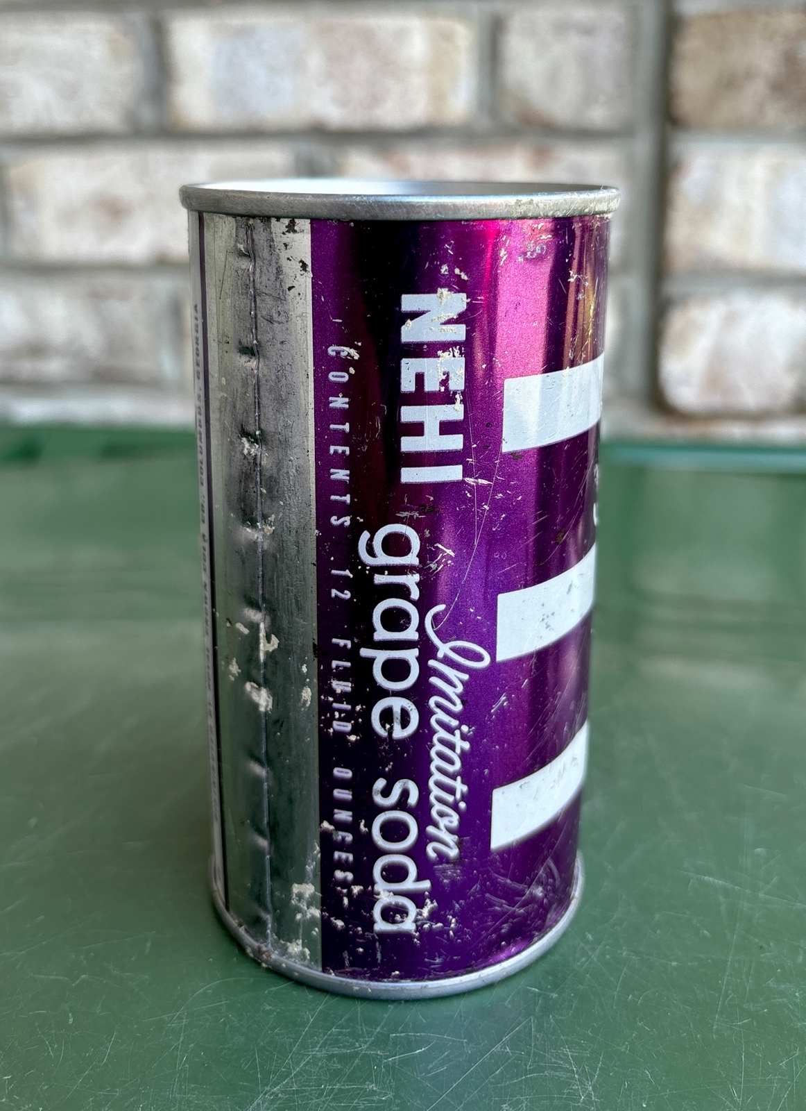 NEHI 🍇 Soda Can Flat Top 1960s Nice Condition !