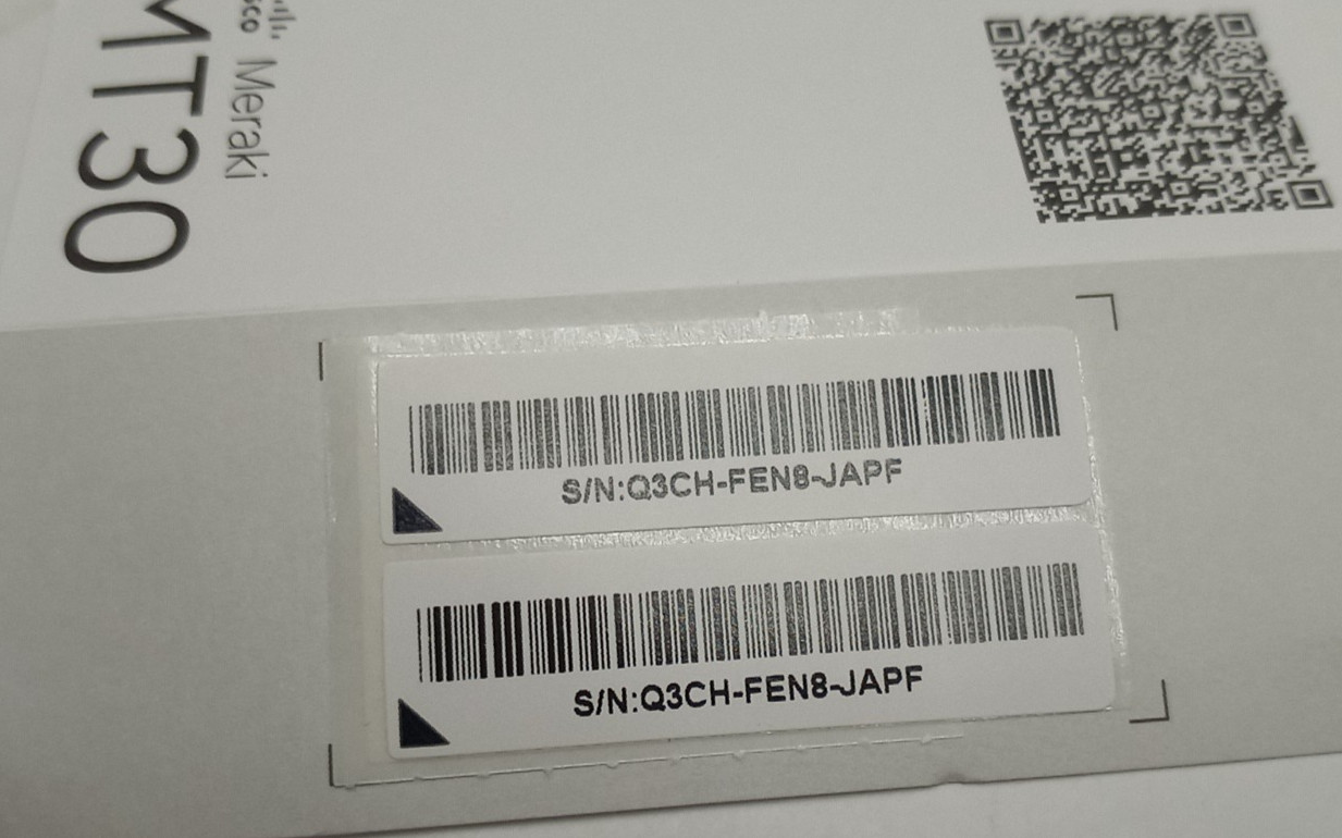 NEW Open Box Cisco Meraki MT30-HW Cloud-Managed Smart Automation Button N2072 C9