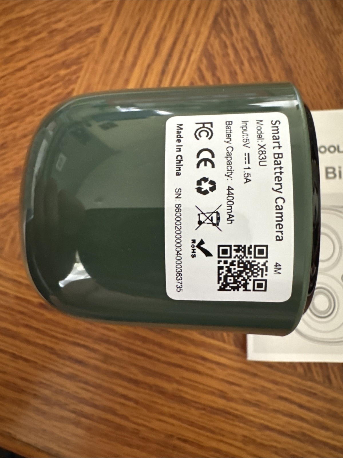 Coolfly Flex AI Bird Cam New Opened Box