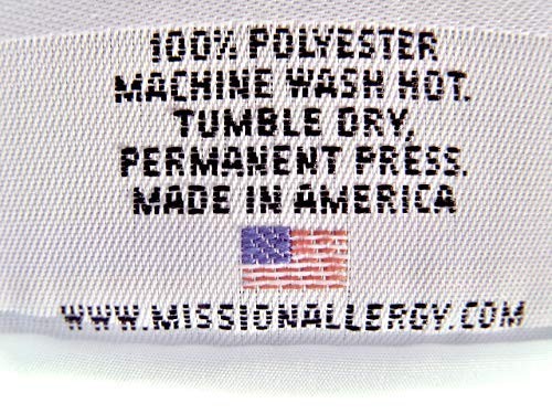 Allergen-Proof Pillow Cover - Dust Mite Resistant Microfiber Encasing, Standard