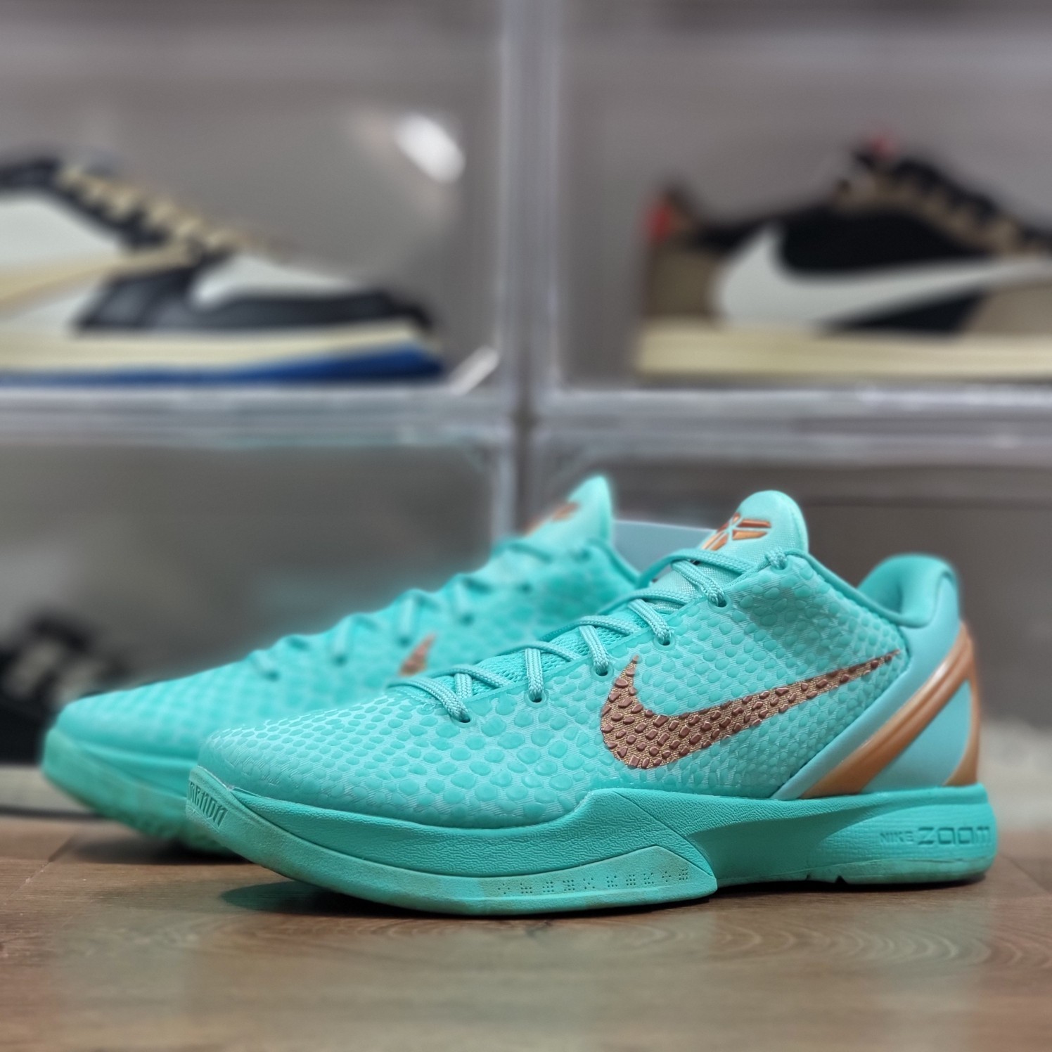 N K Kobe 6 Protro Jalen Brunson Statue of Liberty IQ5774-300 Men's Size 4-14