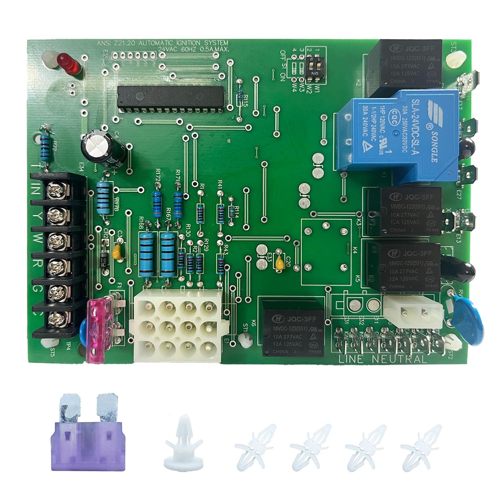 Upgraded 50A55-743 Furnace Control Circuit Board OEM for Amana/Goodman Furnac...
